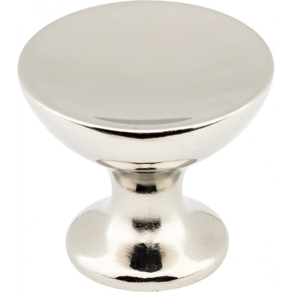 1-3/8" Overall Length Brushed Gold Square Audrey Cabinet Knob