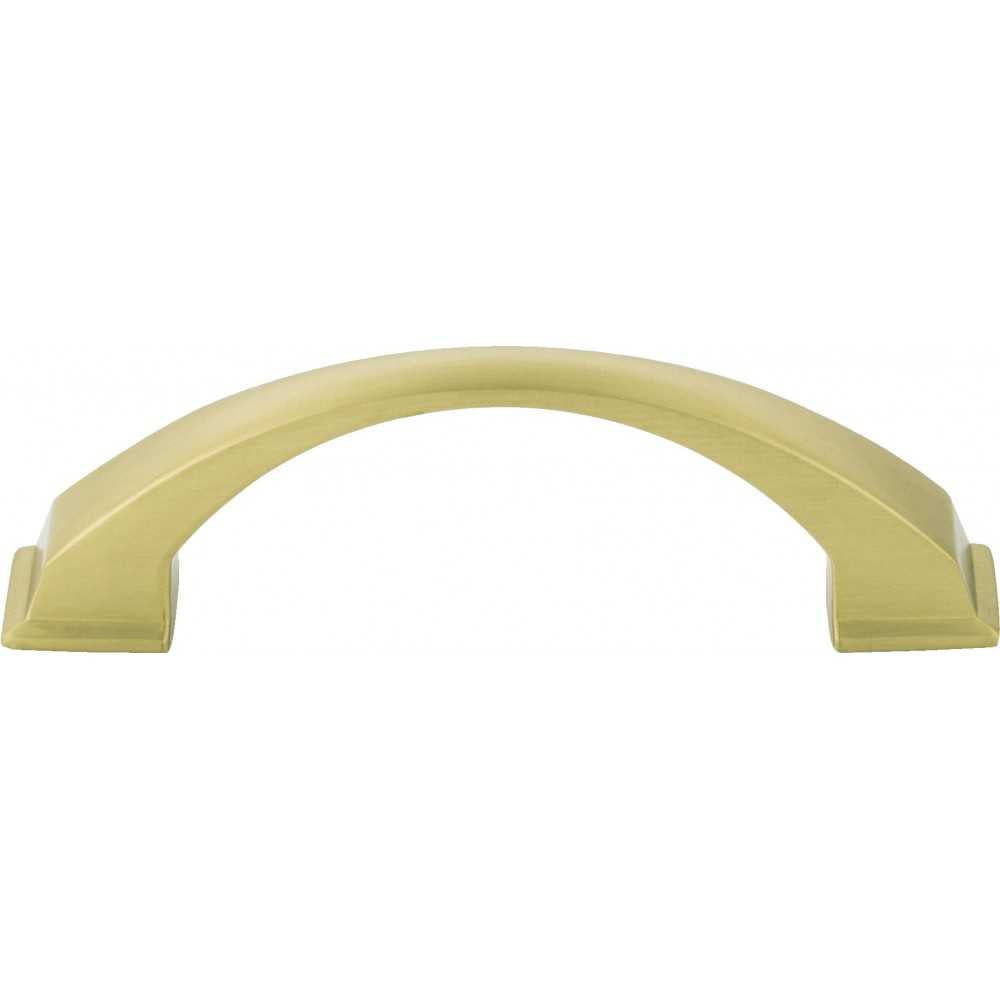 160 mm Center-to-Center Antique Brushed Satin Brass Bella Cabinet Pull