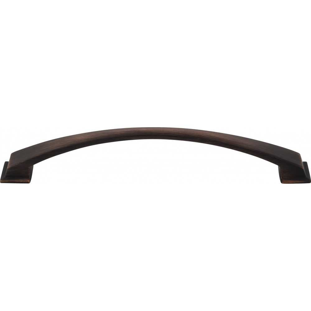 12" Center-to-Center Satin Bronze Arched Roman Appliance Handle