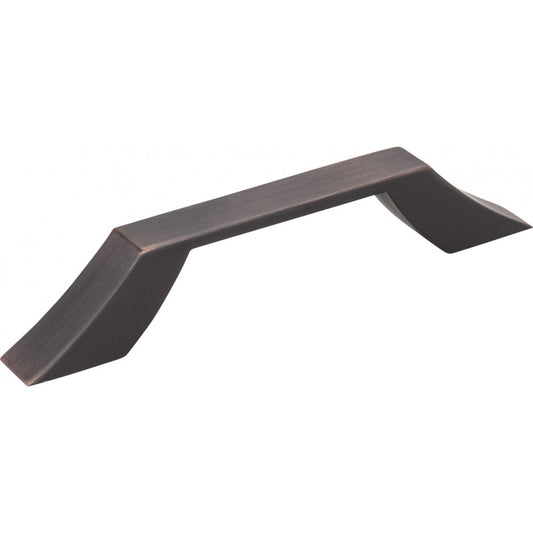 224 mm Center-to-Center Matte Black Key West Cabinet Bar Pull