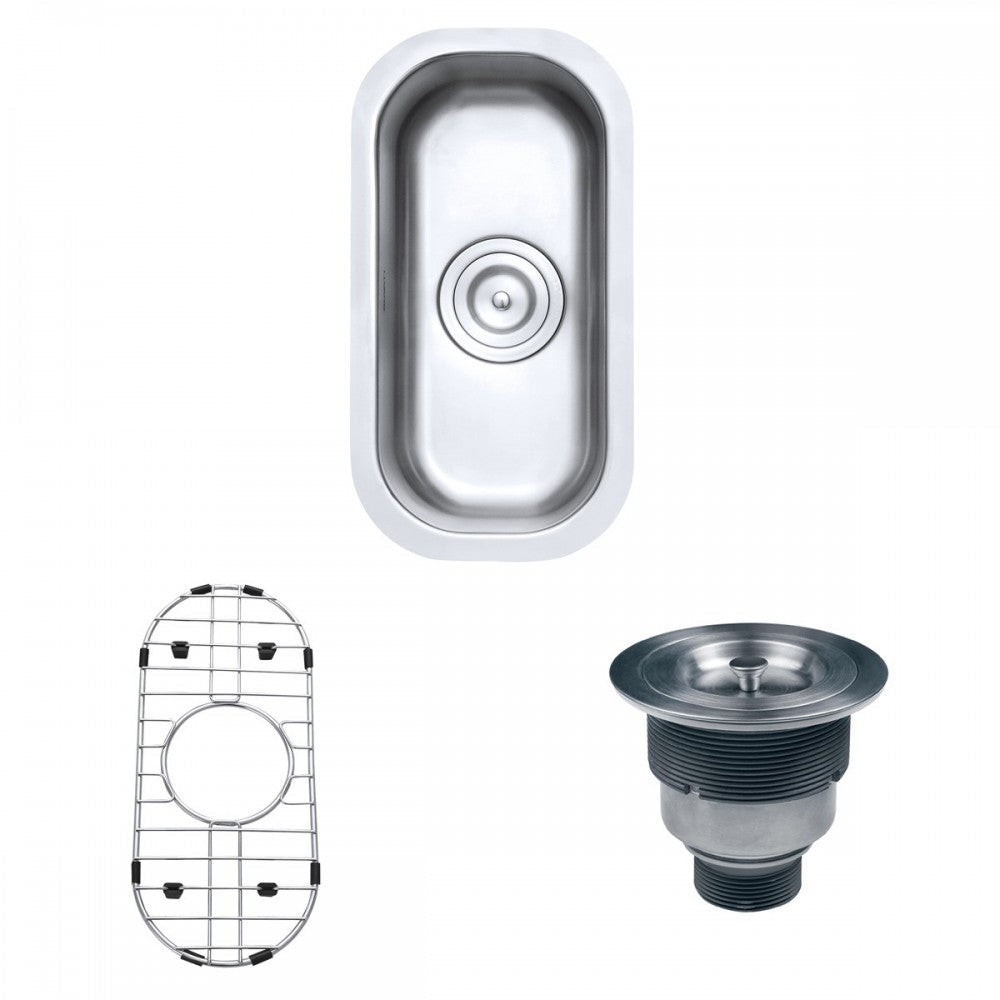Ruvati Parmi 9.5 x 18 inch Undermount Bar Sink