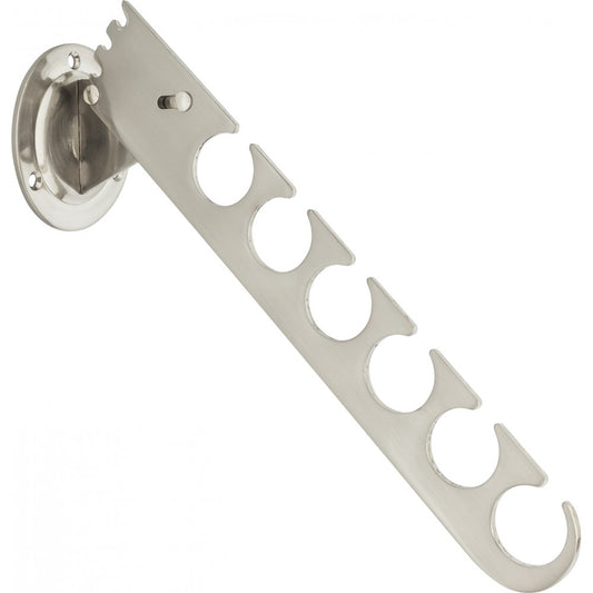 128 mm Center-to-Center Satin Nickel Ella Cabinet Pull