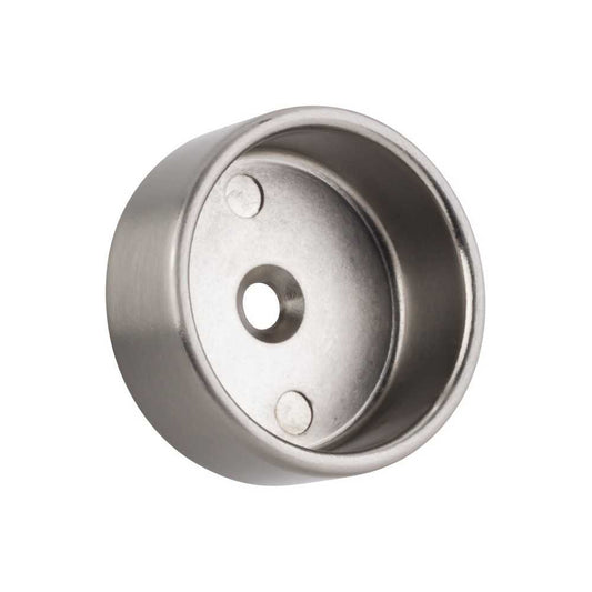 1-1/8" Overall Length Polished Nickel Square Marlo Cabinet Knob
