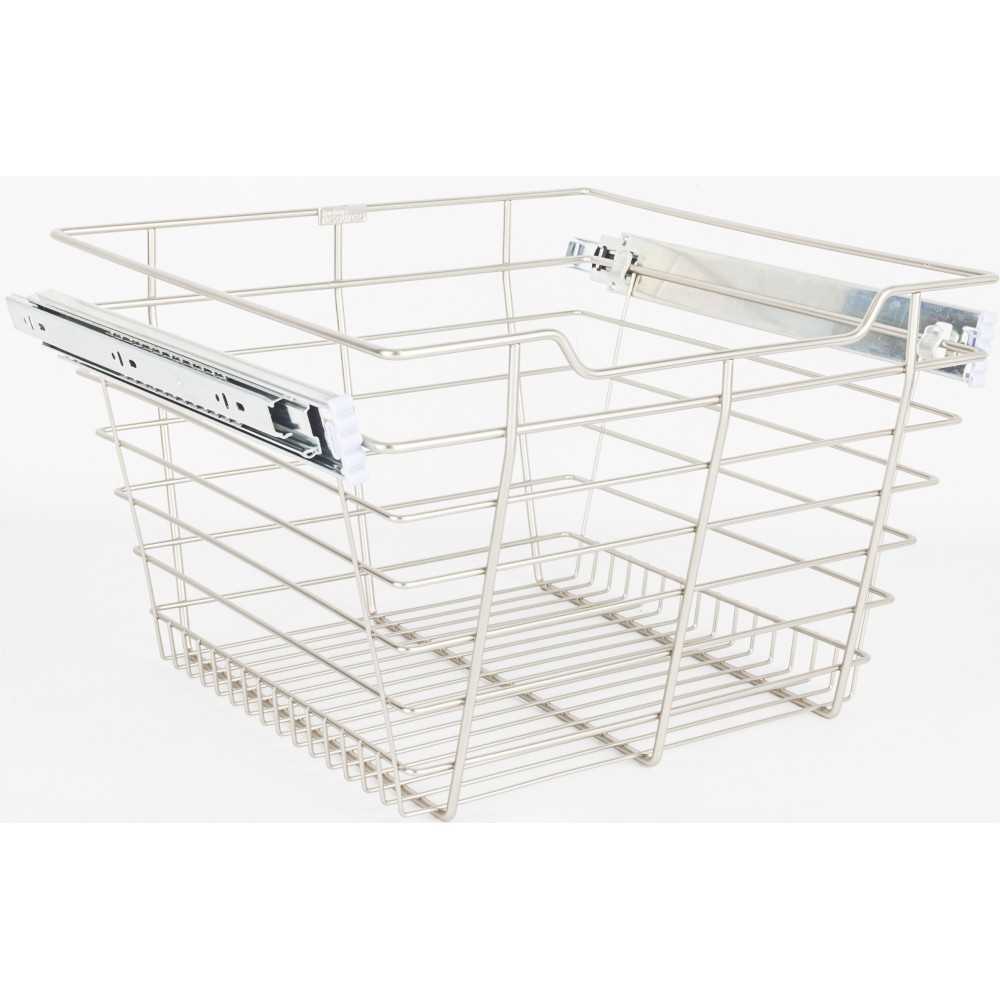192 mm Center-to-Center Satin Nickel Merrick Cabinet Pull