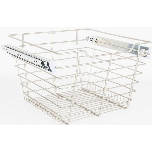 192 mm Center-to-Center Satin Nickel Merrick Cabinet Pull