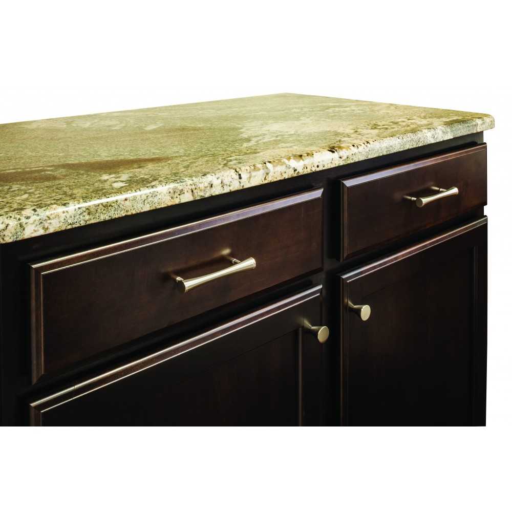 2-3/4" x 2-3/4" x 35-1/4" French Cut Corner Leg Species: Rubberwood