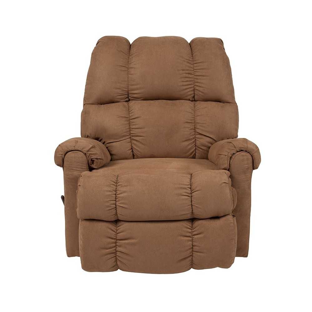Sierra Camel Microfiber Rocker Recliner