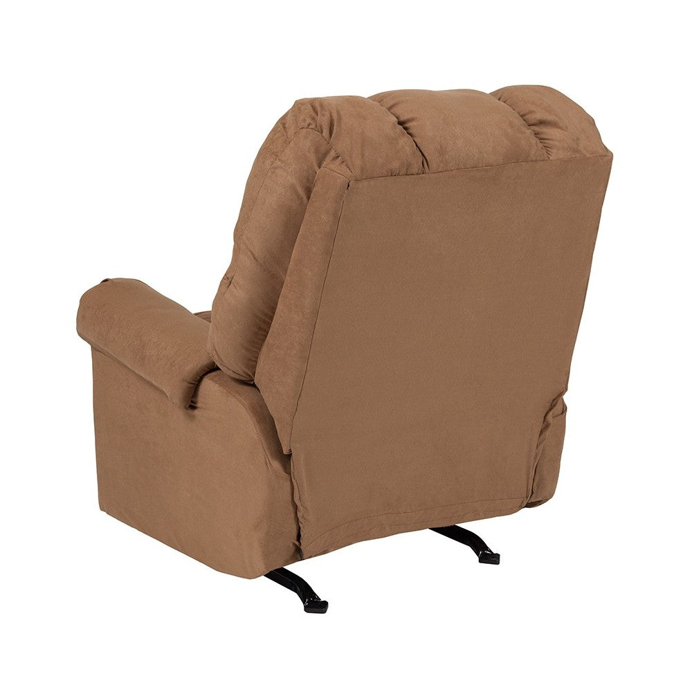 Sierra Camel Microfiber Rocker Recliner