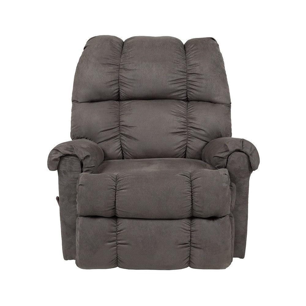 Sierra Graphite Microfiber Rocker Recliner