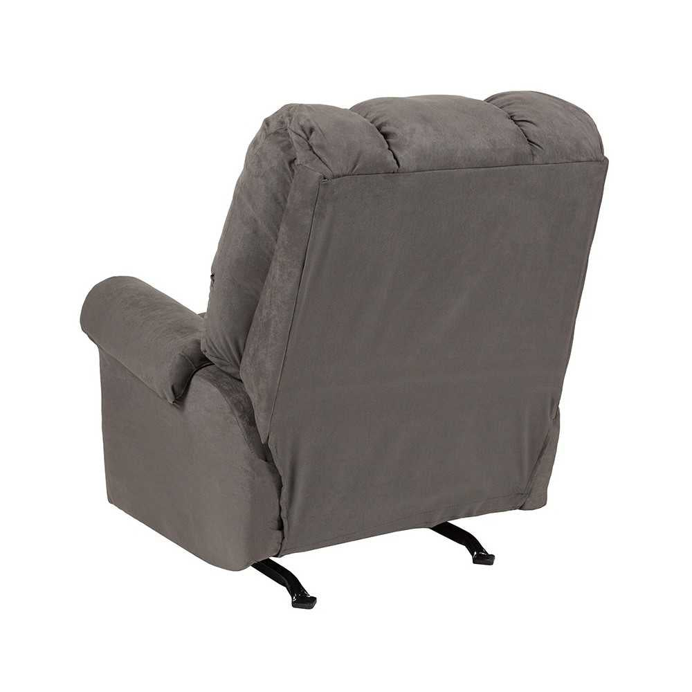 Sierra Graphite Microfiber Rocker Recliner