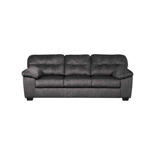 Signature Design by Ashley Accrington Sofa in Granite Microfiber