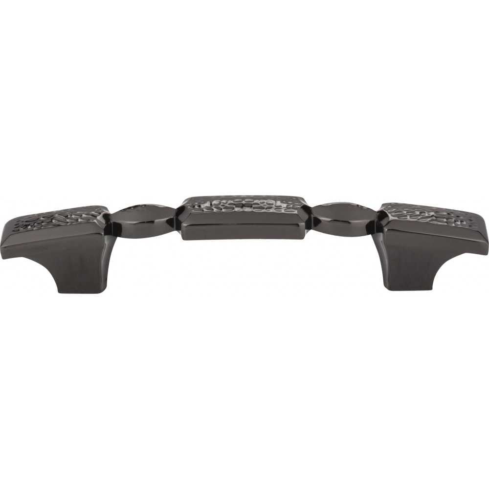 6" Overall Length Hammered Texture Cabinet Pull. Holes are 96 mm center-to-center.