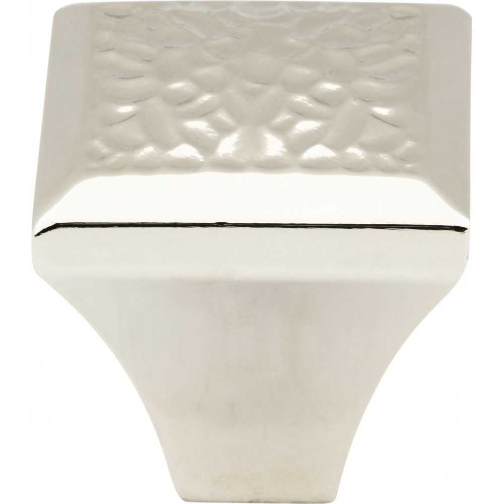 1-1/4" Overall Length Hammered Texture Cabinet Knob.