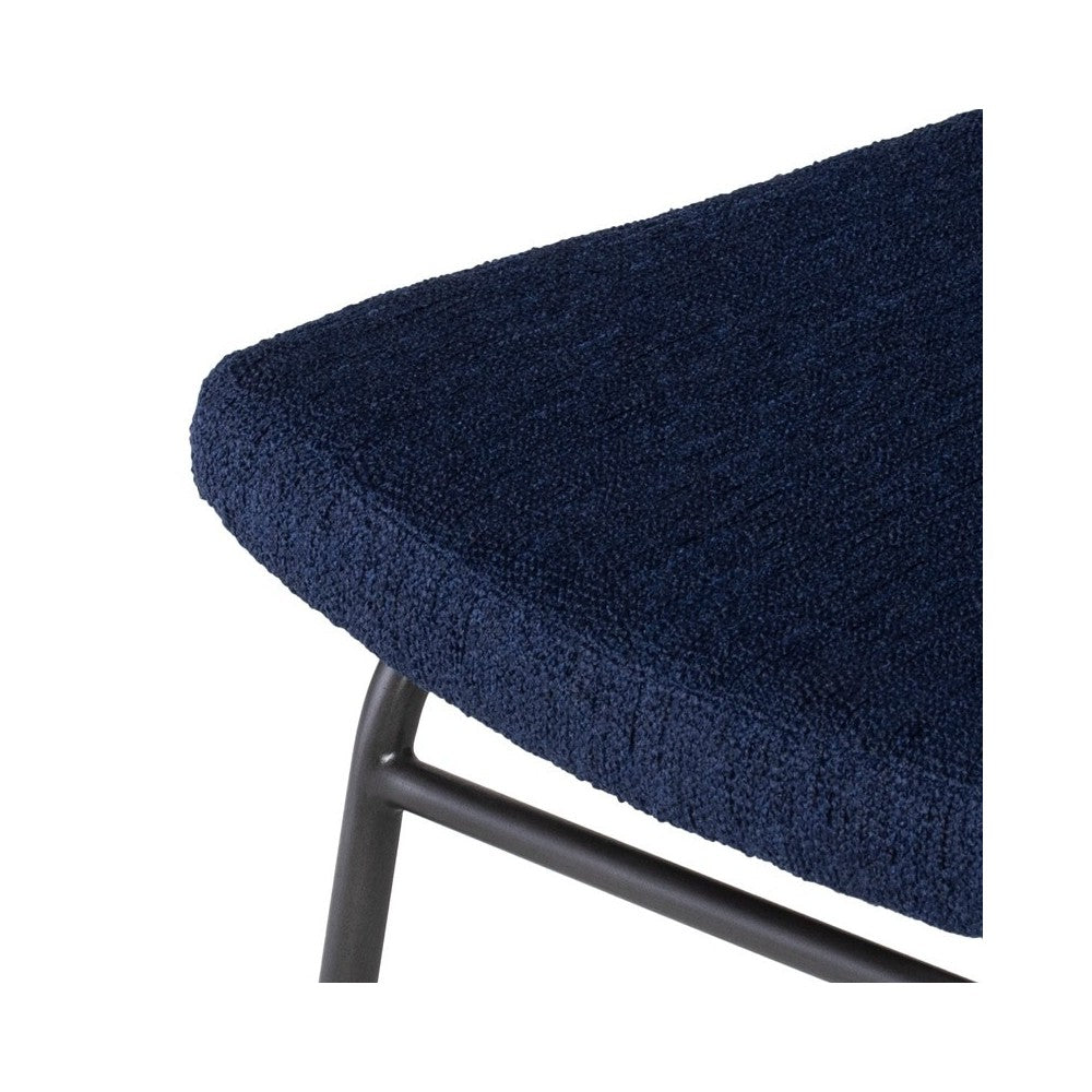 Soli True Blue Fabric Dining Chair