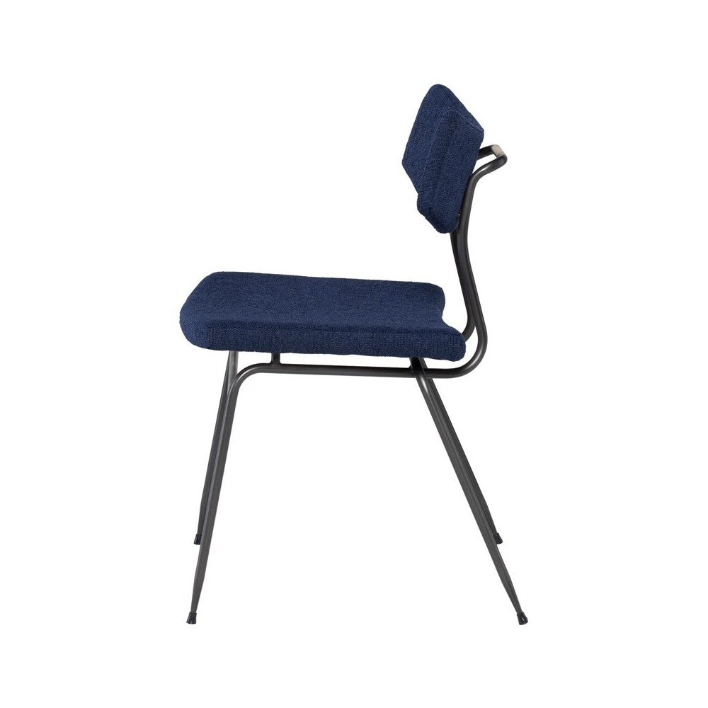 Soli True Blue Fabric Dining Chair