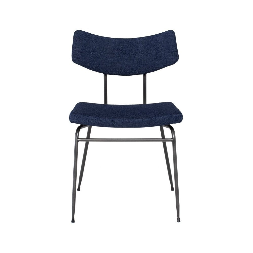 Soli True Blue Fabric Dining Chair