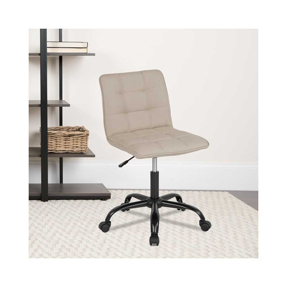 Sorrento Home and Office Task Chair in Beige Fabric