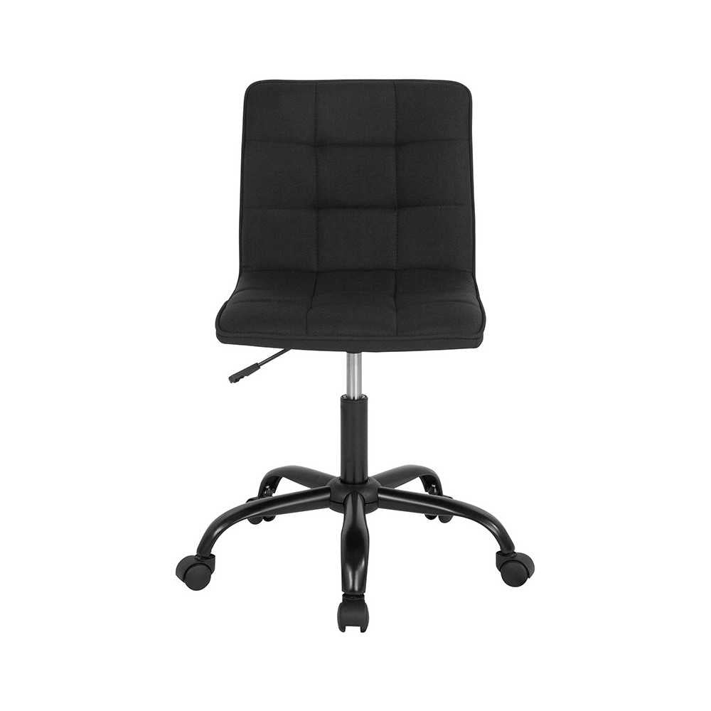 Sorrento Home and Office Task Chair in Black Fabric