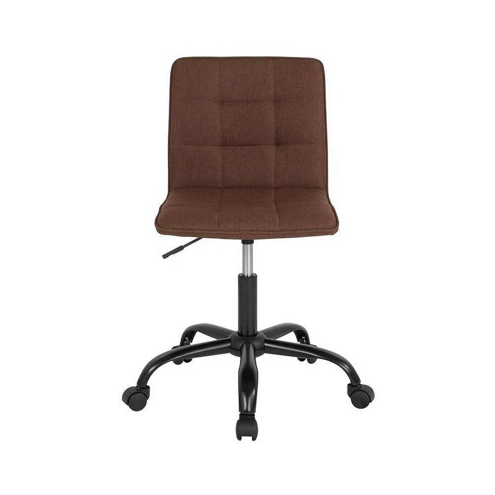 Sorrento Home and Office Task Chair in Brown Fabric