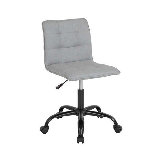 Sorrento Home and Office Task Chair in Light Gray Fabric