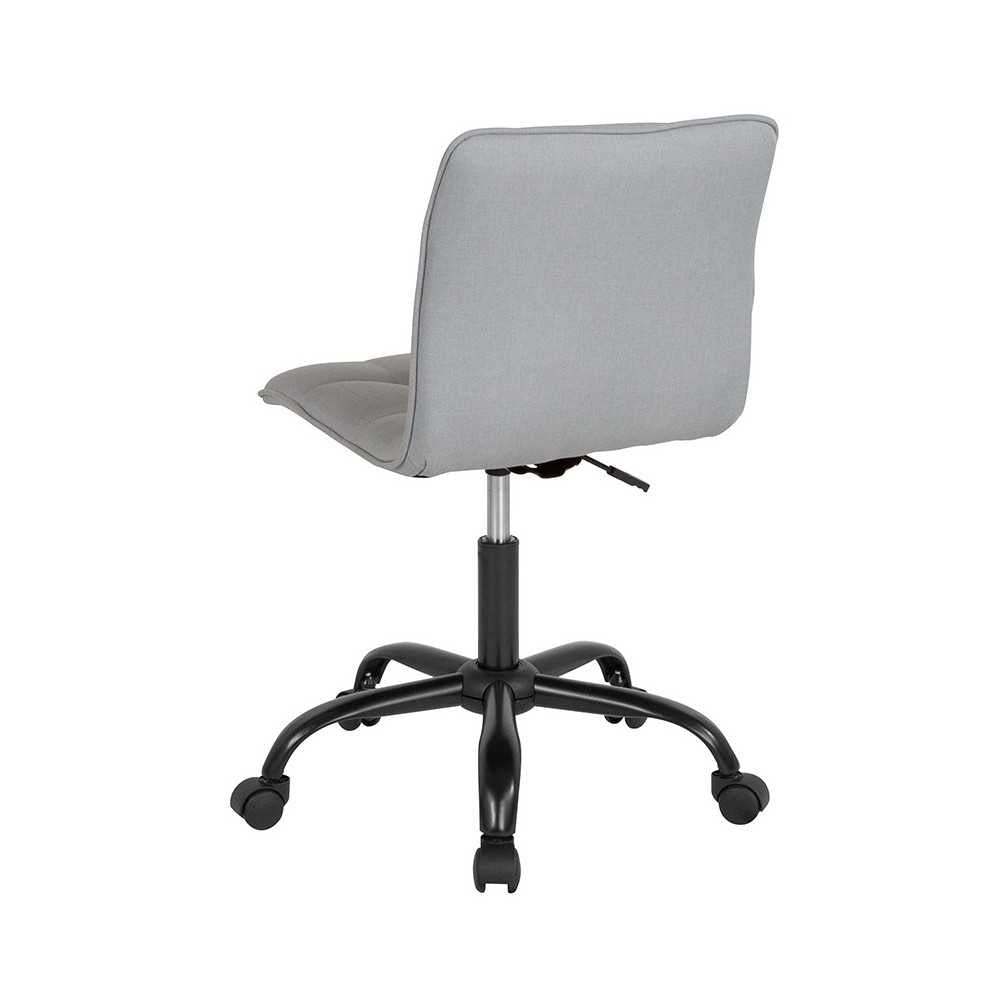 Sorrento Home and Office Task Chair in Light Gray Fabric