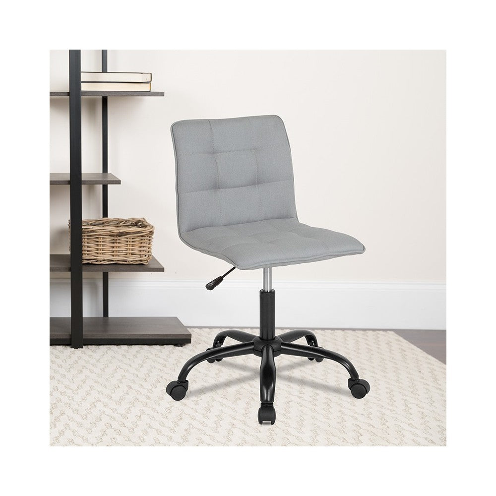 Sorrento Home and Office Task Chair in Light Gray Fabric