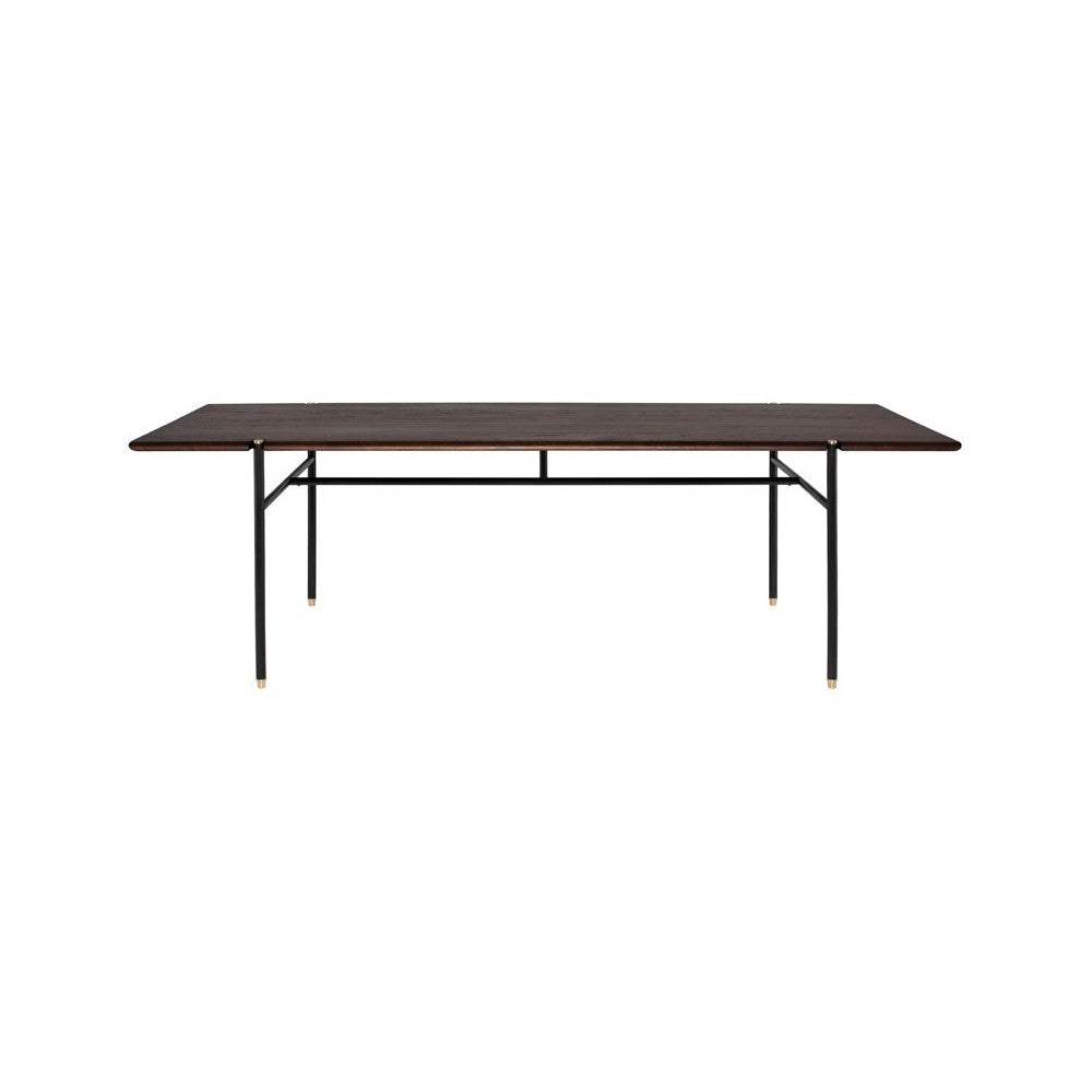 Stacking Table Smoked Wood Dining Table, HGDA849