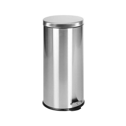 Stainless Steel Fingerprint Resistant Soft Close, Step Trash Can - 30L (7.9 Gallons)