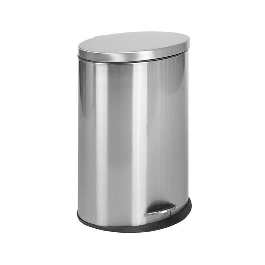 Stainless Steel Fingerprint Resistant Soft Close, Step Trash Can - 40L (10.6 Gallons)