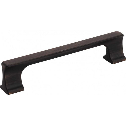 96 mm Center-to-Center Polished Chrome Carmen Cabinet Bar Pull