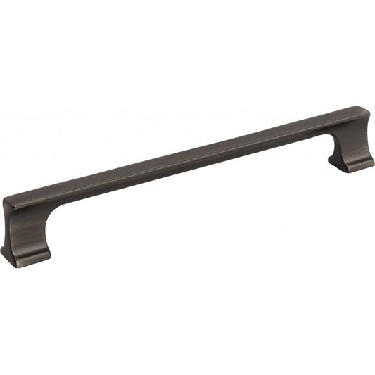 12" Center-to-Center Satin Nickel Marie Appliance Handle