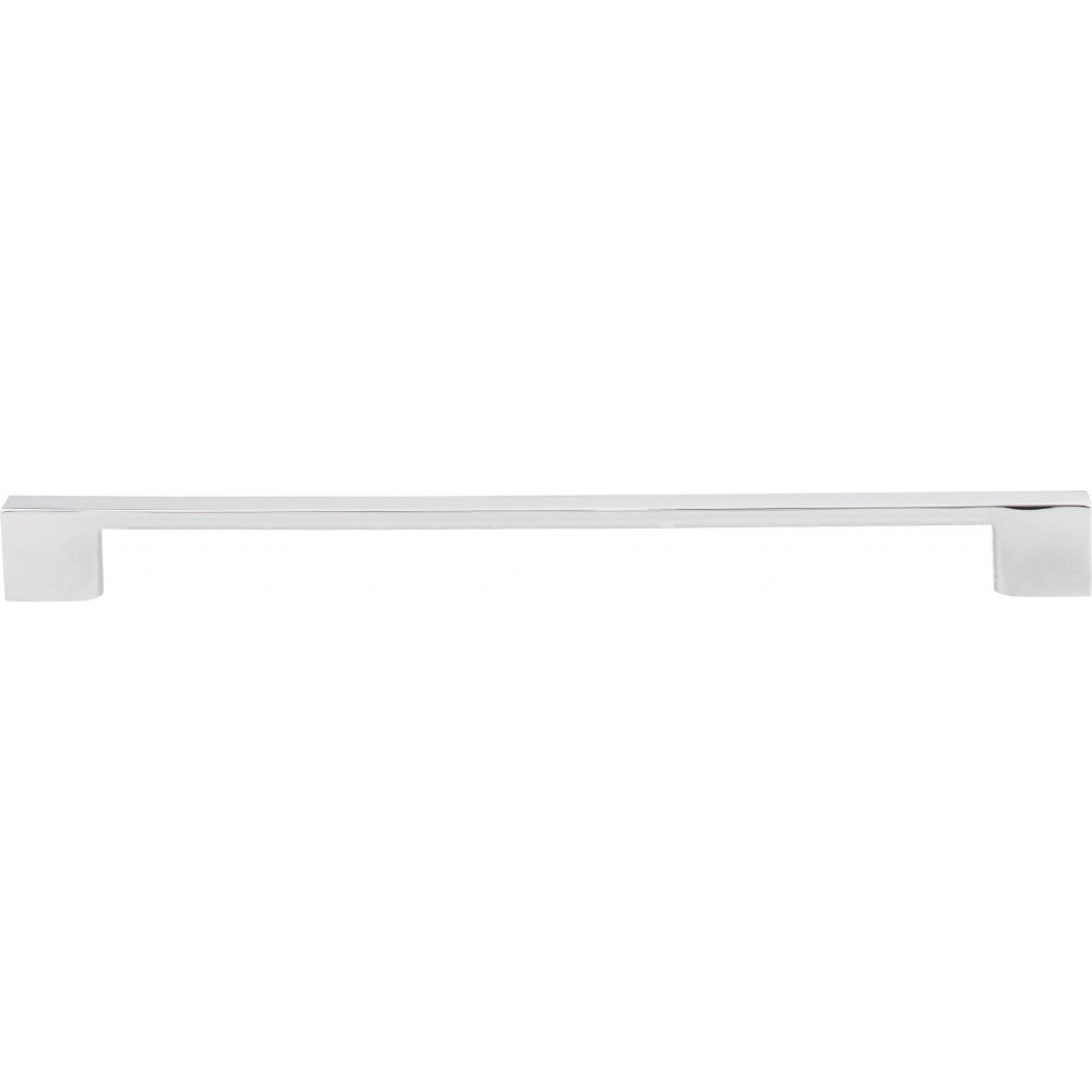 160 mm Center-to-Center Brushed Pewter Square Dominique Cabinet Bar Pull