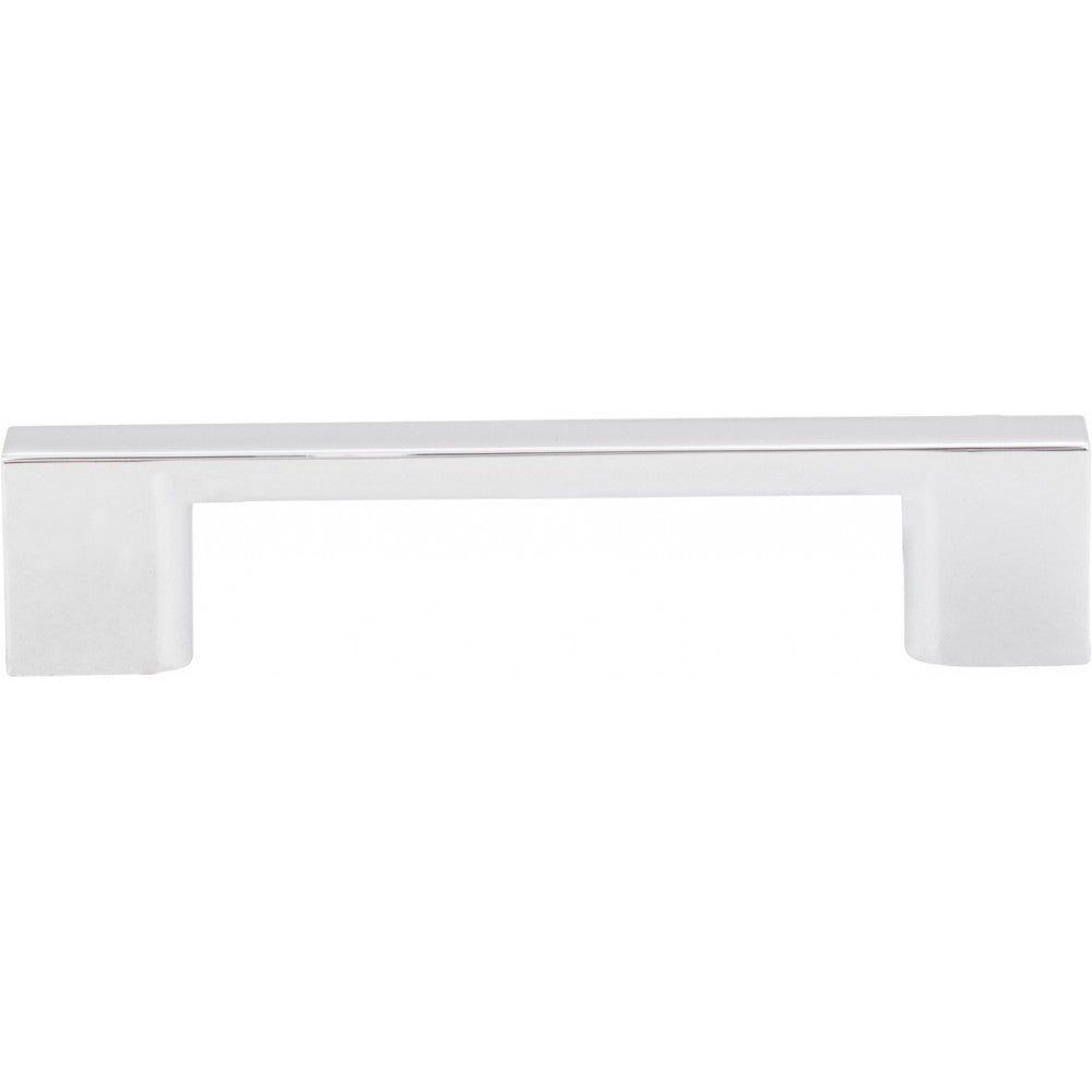 36" Blue Steel Katara Vanity, left offset, White Carrara Marble Vanity Top, undermount rectangle bowl