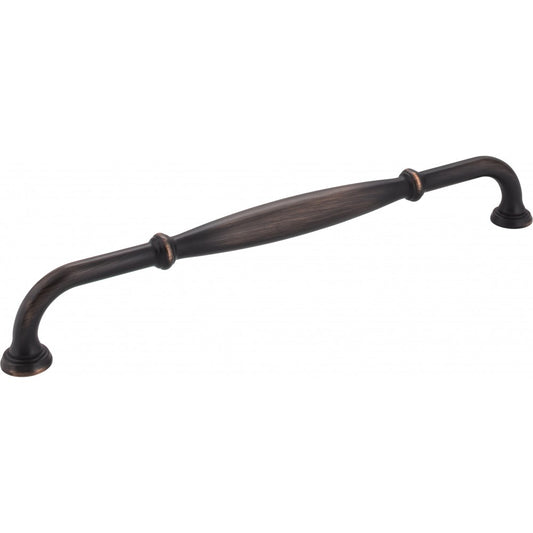 96 mm Center-to-Center Brushed Oil Rubbed Bronze Pyramid Cairo Cabinet Pull