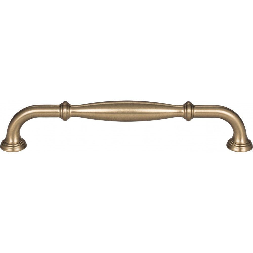 1-7/8" Overall Length Brushed Gold Key West Cabinet Bar Pull