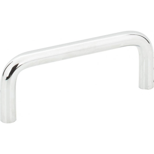 6-3/4" x 6-3/4" x 4" Rounded Pedestal Foot Corner Species: Rubberwood