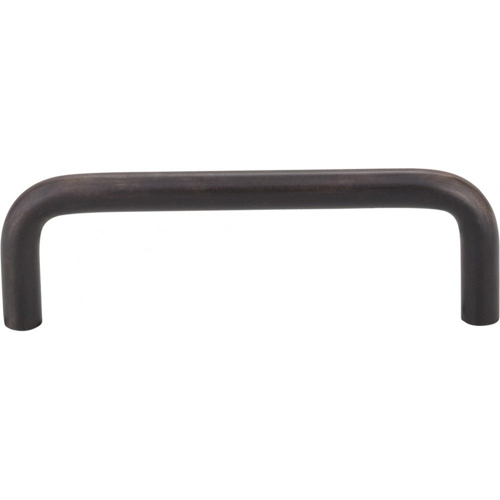 96 mm Center-to-Center Brushed Oil Rubbed Bronze Square Cosgrove Cabinet Pull