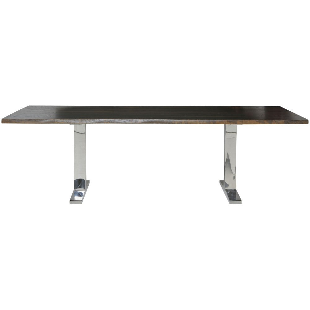 Toulouse Seared Wood Dining Table, HGSR324