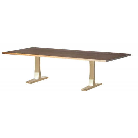 Toulouse Seared Wood Dining Table, HGSX191