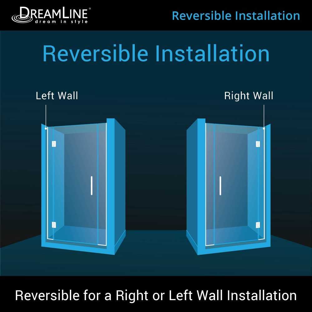 Unidoor-X 38-38 1/2 in. W x 72 in. H Frameless Hinged Shower Door in Brushed Nickel