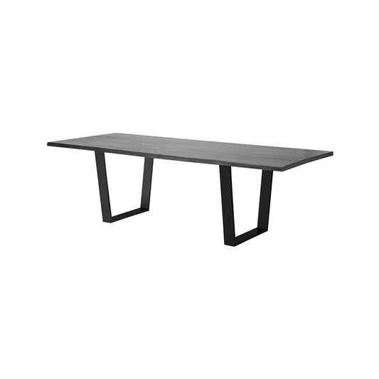 Versailles Oxidized Gray Wood Dining Table, HGSX201