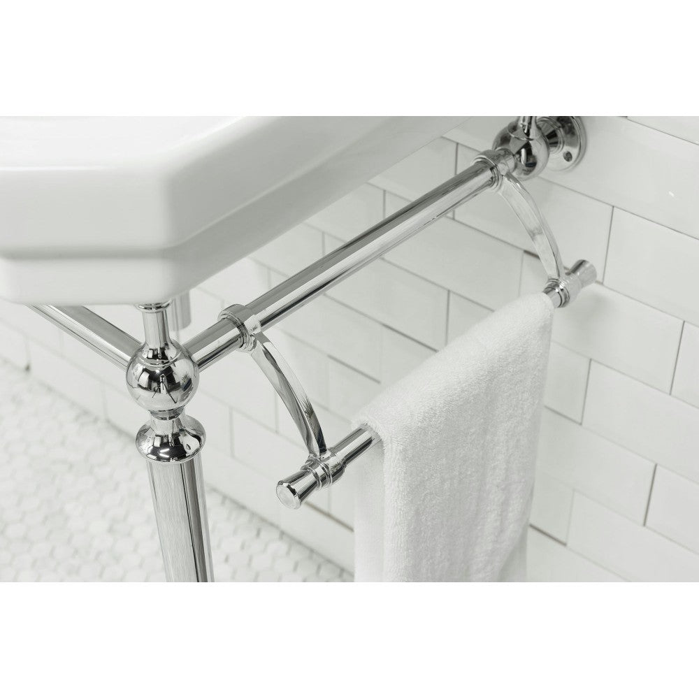 Wellington 24" Single Console Single Sink w/ Chrome Finish Stand