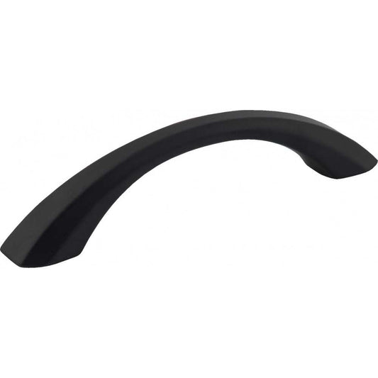 18" Center-to-Center Matte Black Larkin Appliance Pull
