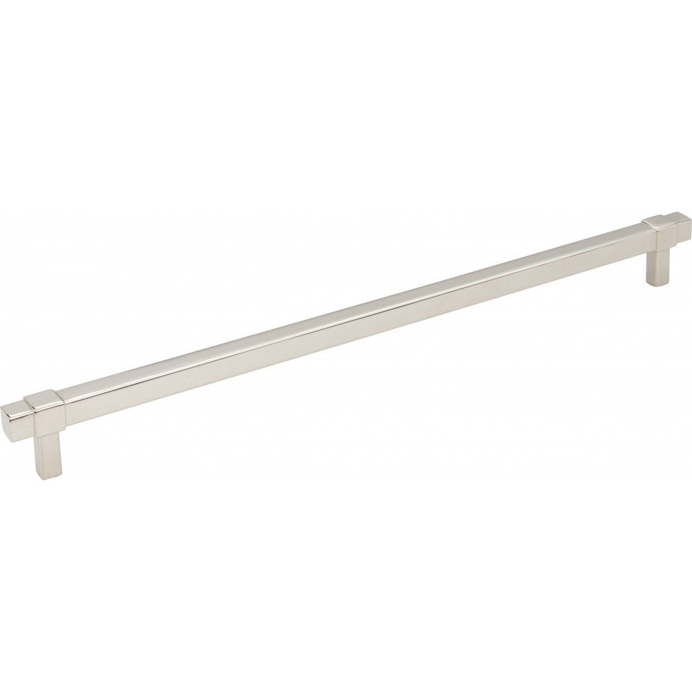 128 mm Center-to-Center Satin Nickel Square Delmar Cabinet Pull