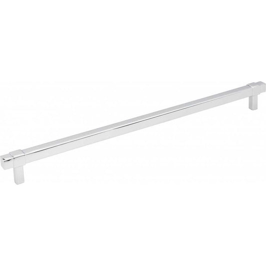 128 mm Center-to-Center Distressed Pewter Square Delmar Cabinet Pull