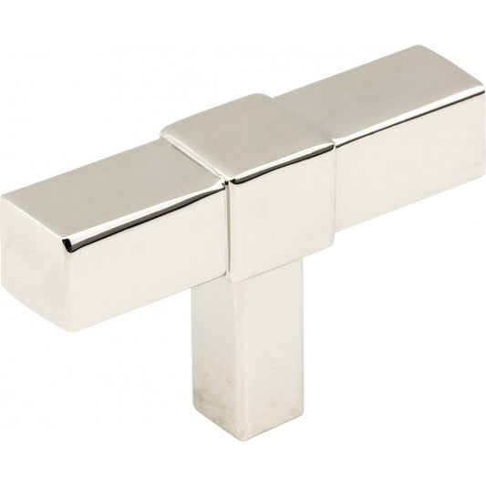128 mm Center-to-Center Brushed Pewter Square Geometric Pattern Aberdeen Cabinet Cup Pull