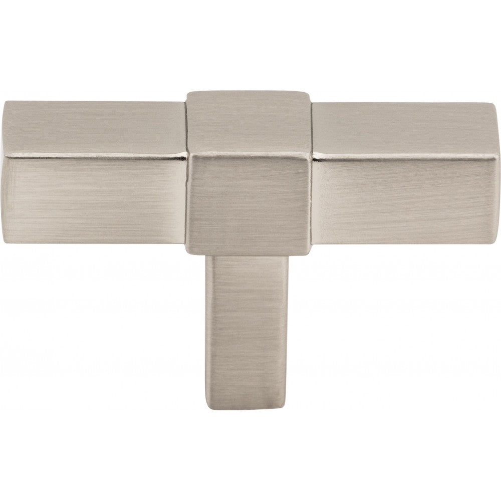 2" Overall Length Polished Chrome Hammered Solana Cabinet Knob