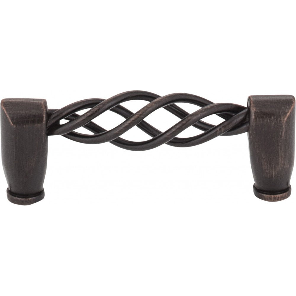 160 mm Center-to-Center Brushed Pewter Lille Cabinet Pull