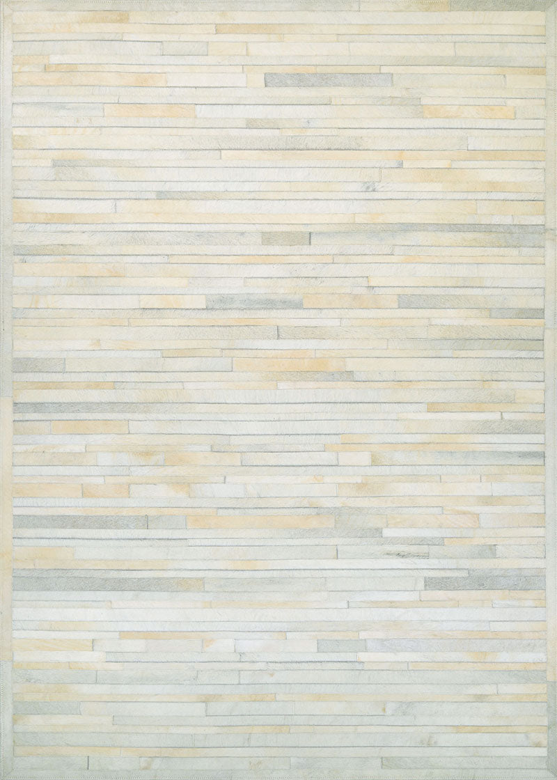 Couristan Chalet Plank Ivory Rug 2' x 4'