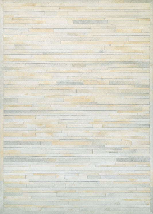 Couristan Chalet Plank Ivory Rug 2' x 4'